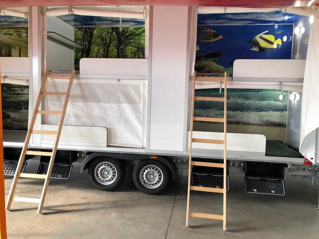Нови Търговска каравана ROSEMEIER EW TA-NO Festivalanhänger Mannschaftswagen Campinganhänger: снимка 6