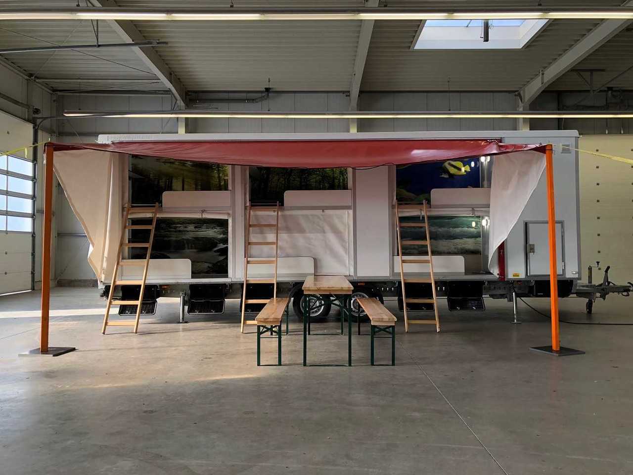 Нови Търговска каравана ROSEMEIER EW TA-NO Festivalanhänger Mannschaftswagen Campinganhänger: снимка 10