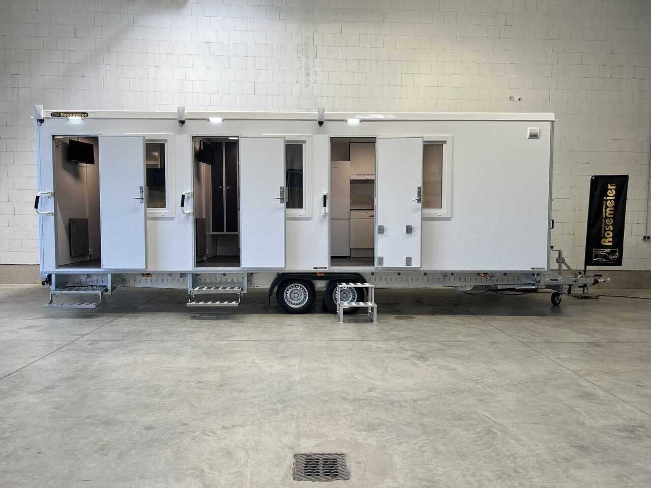 ROSEMEIER EW TA-NO Mannschaftswagen 737 Toilettenanhänger - Жилищен контейнер, Ремарке: снимка 1 ROSEMEIER EW TA-NO Mannschaftswagen 737 Toilettenanhänger - Жилищен контейнер, Ремарке: снимка 1