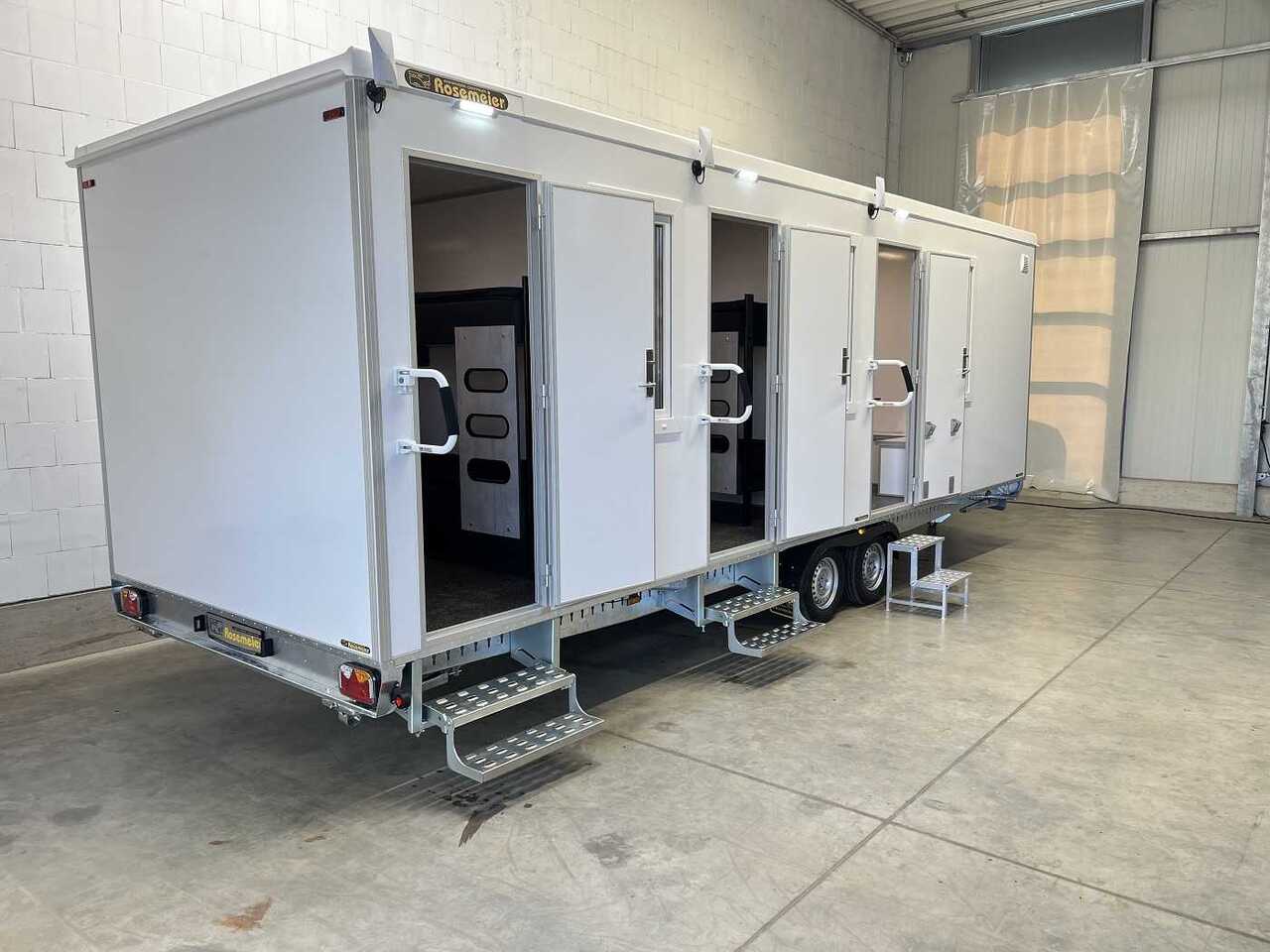 ROSEMEIER EW TA-NO Mannschaftswagen 737 Toilettenanhänger - Жилищен контейнер, Ремарке: снимка 3 ROSEMEIER EW TA-NO Mannschaftswagen 737 Toilettenanhänger - Жилищен контейнер, Ремарке: снимка 3