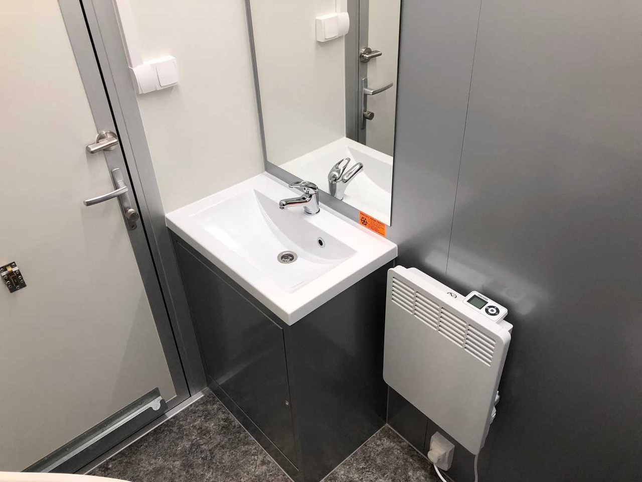 Нови Жилищен контейнер, Ремарке ROSEMEIER VE 1 Damen, 1 Herren, U SILVER Toilettenanhänger: снимка 12