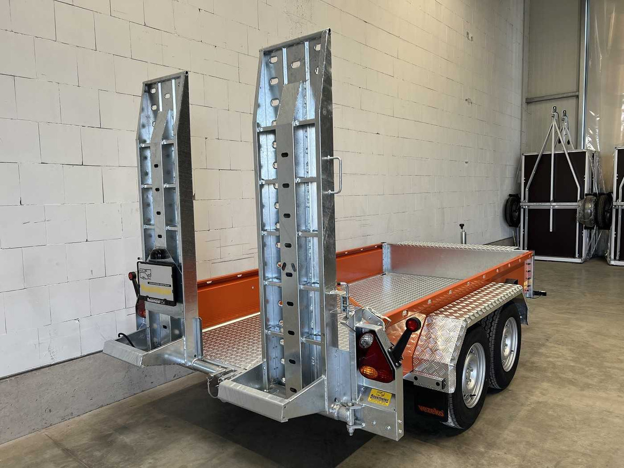 Нови Ремарке за строителна техника ROSEMEIER VE BAT B35.30 orange Maschinentransporter: снимка 12