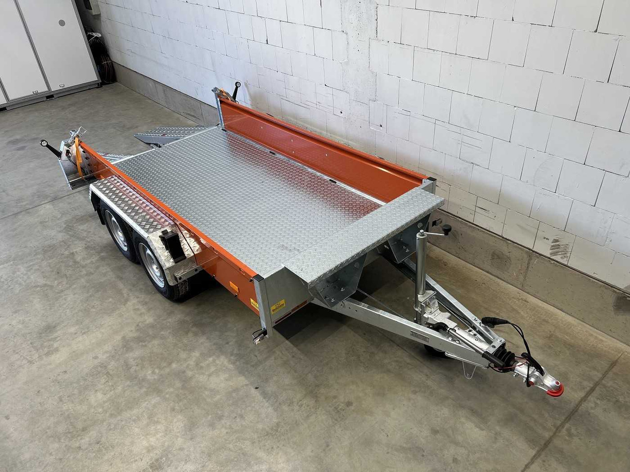 Нови Ремарке за строителна техника ROSEMEIER VE BAT B35.30 orange Maschinentransporter: снимка 15