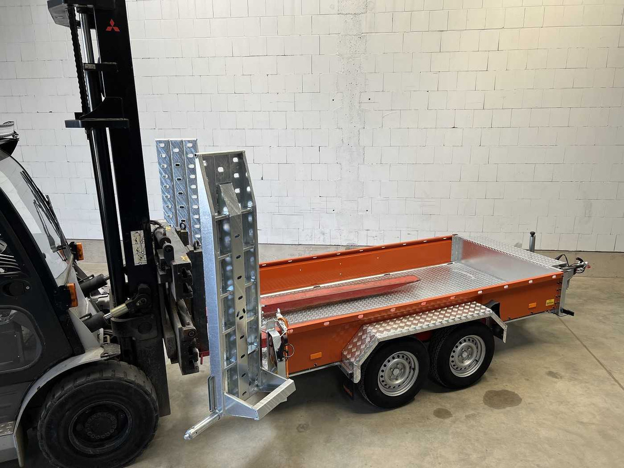 Нови Ремарке за строителна техника ROSEMEIER VE BAT B35.30 orange Maschinentransporter: снимка 30