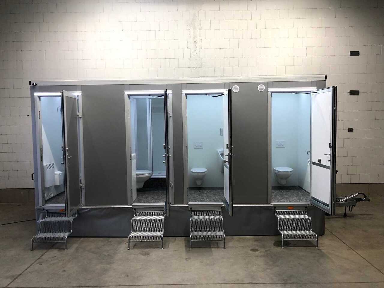 ROSEMEIER VE Dusch+WC Kombi Toilettenanhänger - Жилищен контейнер, Ремарке: снимка 1 ROSEMEIER VE Dusch+WC Kombi Toilettenanhänger - Жилищен контейнер, Ремарке: снимка 1