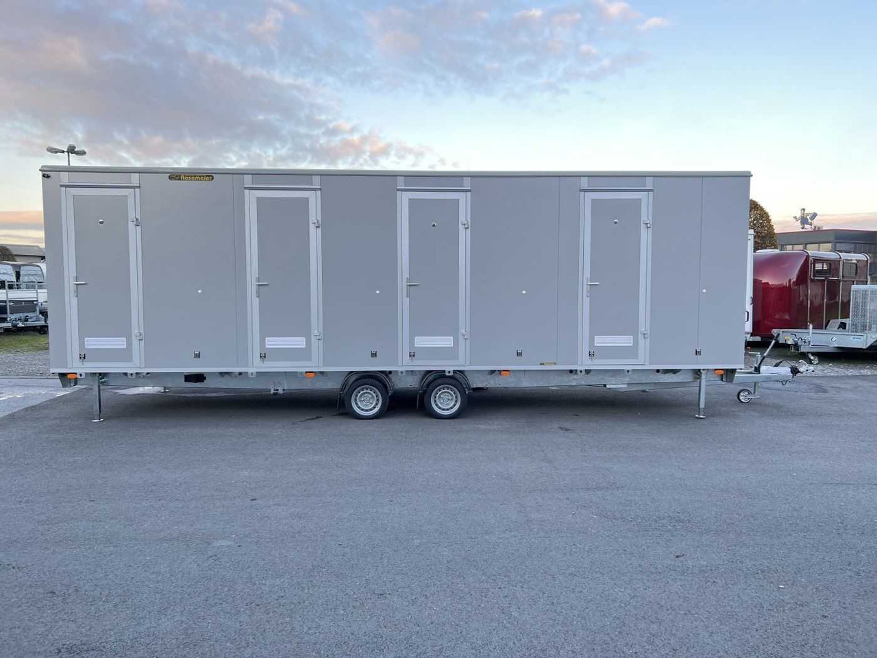 ROSEMEIER VE MOBI 8346 SP Mannschaftswagen - Жилищен контейнер, Ремарке: снимка 3 ROSEMEIER VE MOBI 8346 SP Mannschaftswagen - Жилищен контейнер, Ремарке: снимка 3