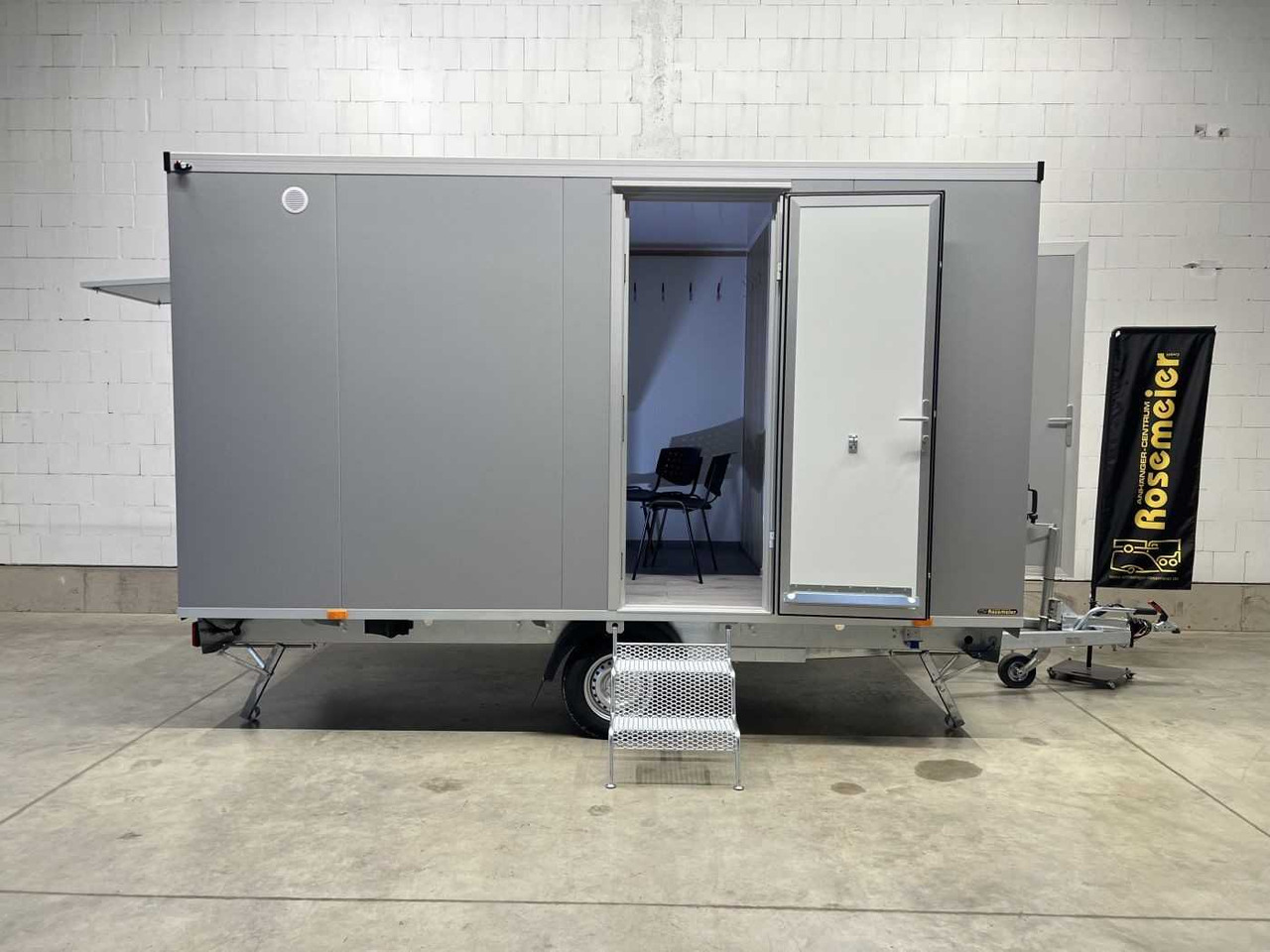 ROSEMEIER VE Mobi 4201 WC Bauwagen - Жилищен контейнер, Ремарке: снимка 1 ROSEMEIER VE Mobi 4201 WC Bauwagen - Жилищен контейнер, Ремарке: снимка 1