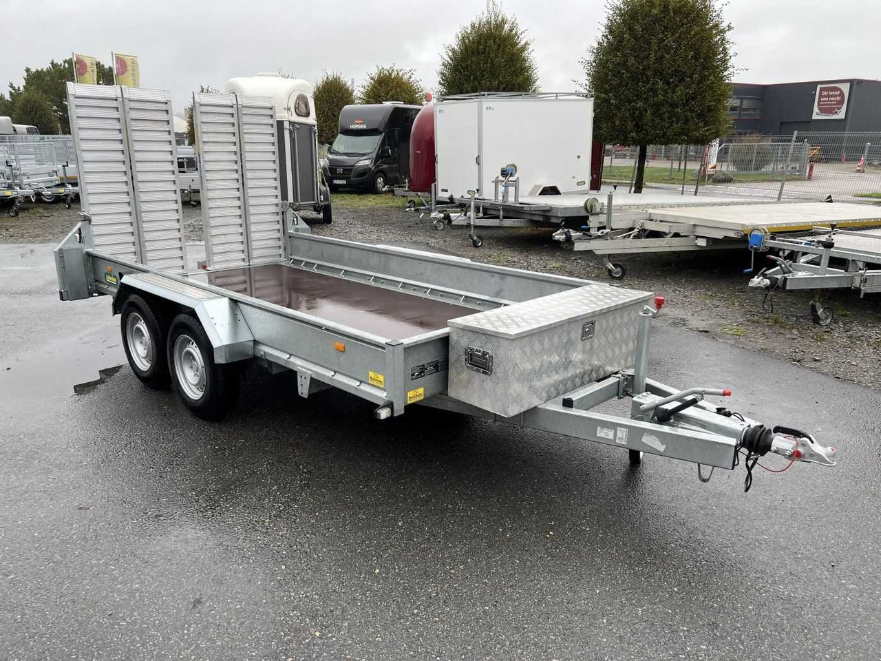 UNSINN UBA 3536-14-1800 4 Rampen Maschinentransporter - Ремарке: снимка 1 UNSINN UBA 3536-14-1800 4 Rampen Maschinentransporter - Ремарке: снимка 1