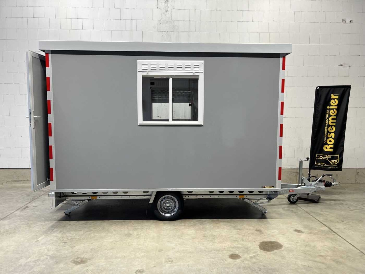 S-350 ca. 6 Personen Bauwagen Brouwer - Жилищен контейнер, Ремарке: снимка 1 S-350 ca. 6 Personen Bauwagen Brouwer - Жилищен контейнер, Ремарке: снимка 1