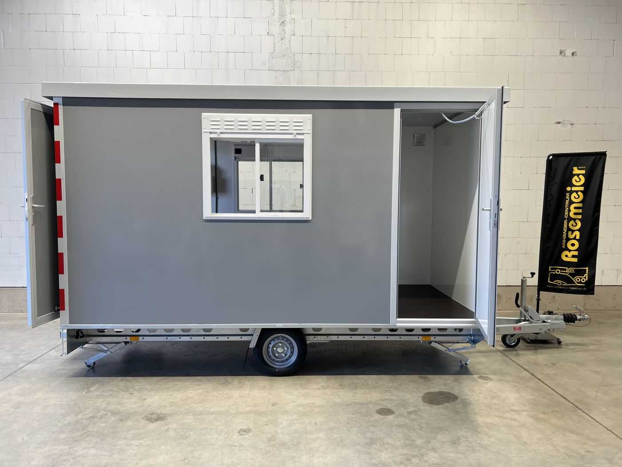 SM-400 8 Pers+Stauraum Bauwagen Brouwer - Жилищен контейнер, Ремарке: снимка 1 SM-400 8 Pers+Stauraum Bauwagen Brouwer - Жилищен контейнер, Ремарке: снимка 1