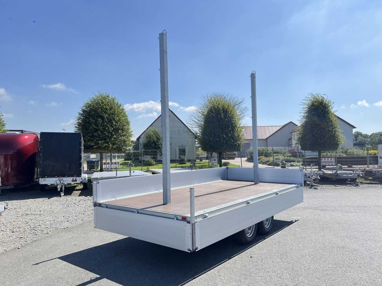 UNSINN ULM 4220-35-14 Langmaterialanhänger - Бордово ремарке/ Платформа: снимка 4 UNSINN ULM 4220-35-14 Langmaterialanhänger - Бордово ремарке/ Платформа: снимка 4
