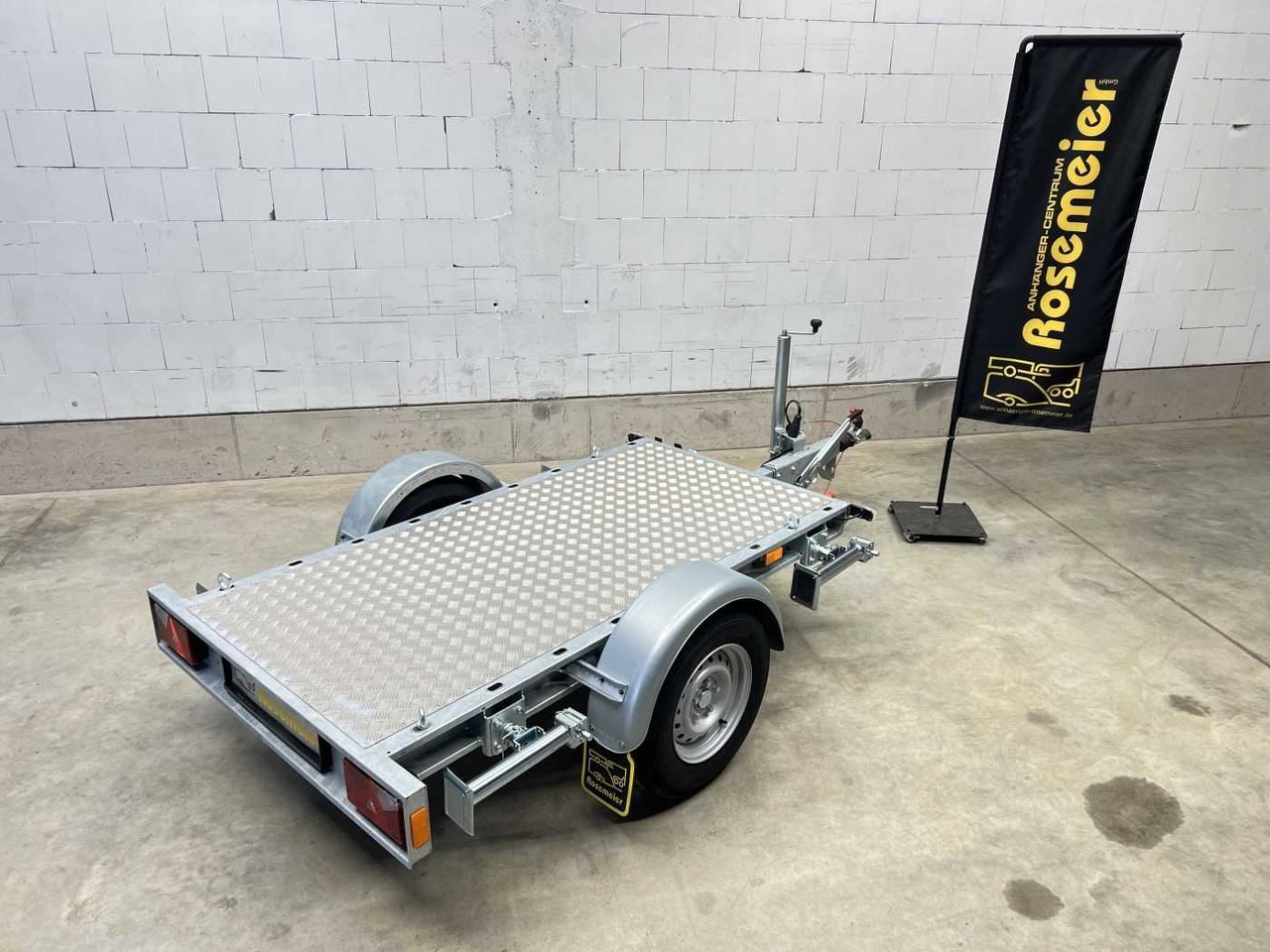 VEZEKO Generator 1-Achser Motorradanhänger - Ремарке за мотор: снимка 4 VEZEKO Generator 1-Achser Motorradanhänger - Ремарке за мотор: снимка 4