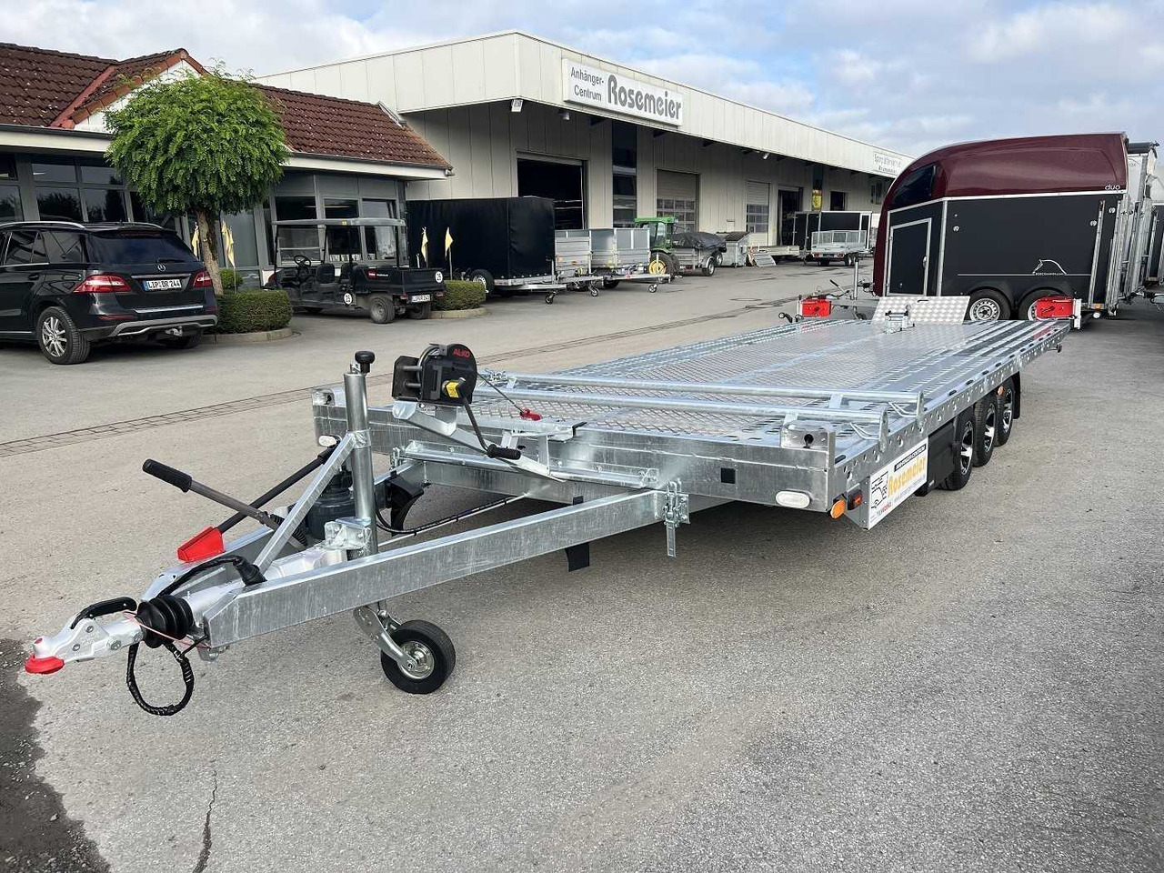 VEZEKO Jumbola 35.60 Tridem Autotransporter - Автовоз ремарке: снимка 5 VEZEKO Jumbola 35.60 Tridem Autotransporter - Автовоз ремарке: снимка 5