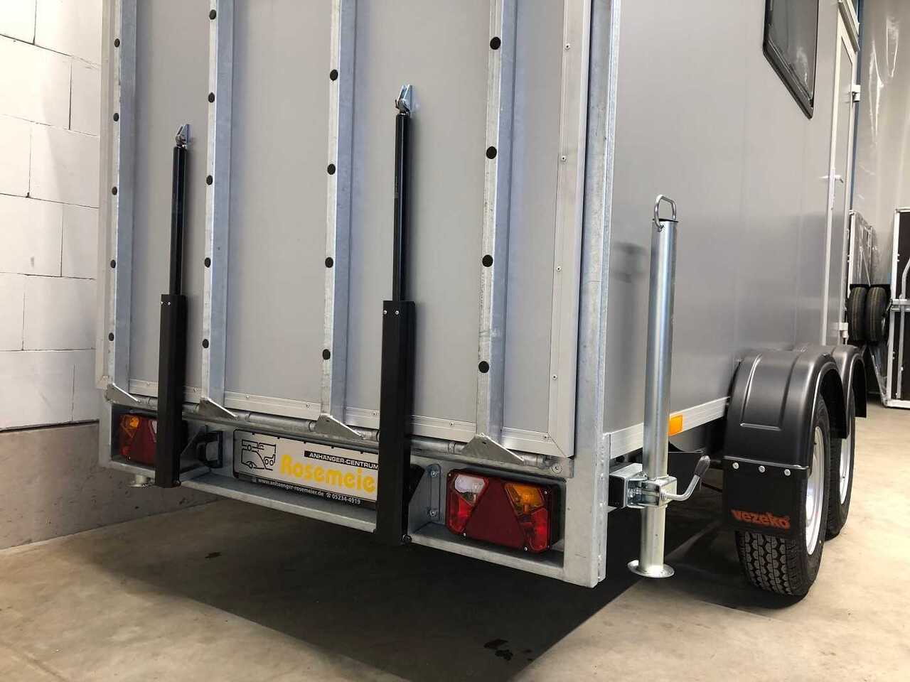 VEZEKO TK B 27.35 Rampe Tür Fenster Kofferanhänger - Затворена каросерия ремарке: снимка 4 VEZEKO TK B 27.35 Rampe Tür Fenster Kofferanhänger - Затворена каросерия ремарке: снимка 4