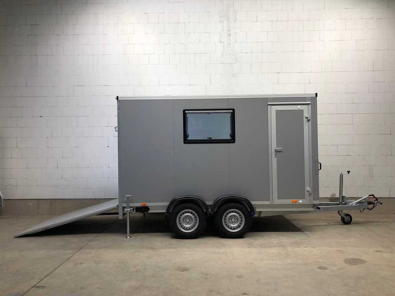 VEZEKO TK B 27.35 Rampe Tür Fenster Kofferanhänger - Затворена каросерия ремарке: снимка 2 VEZEKO TK B 27.35 Rampe Tür Fenster Kofferanhänger - Затворена каросерия ремарке: снимка 2