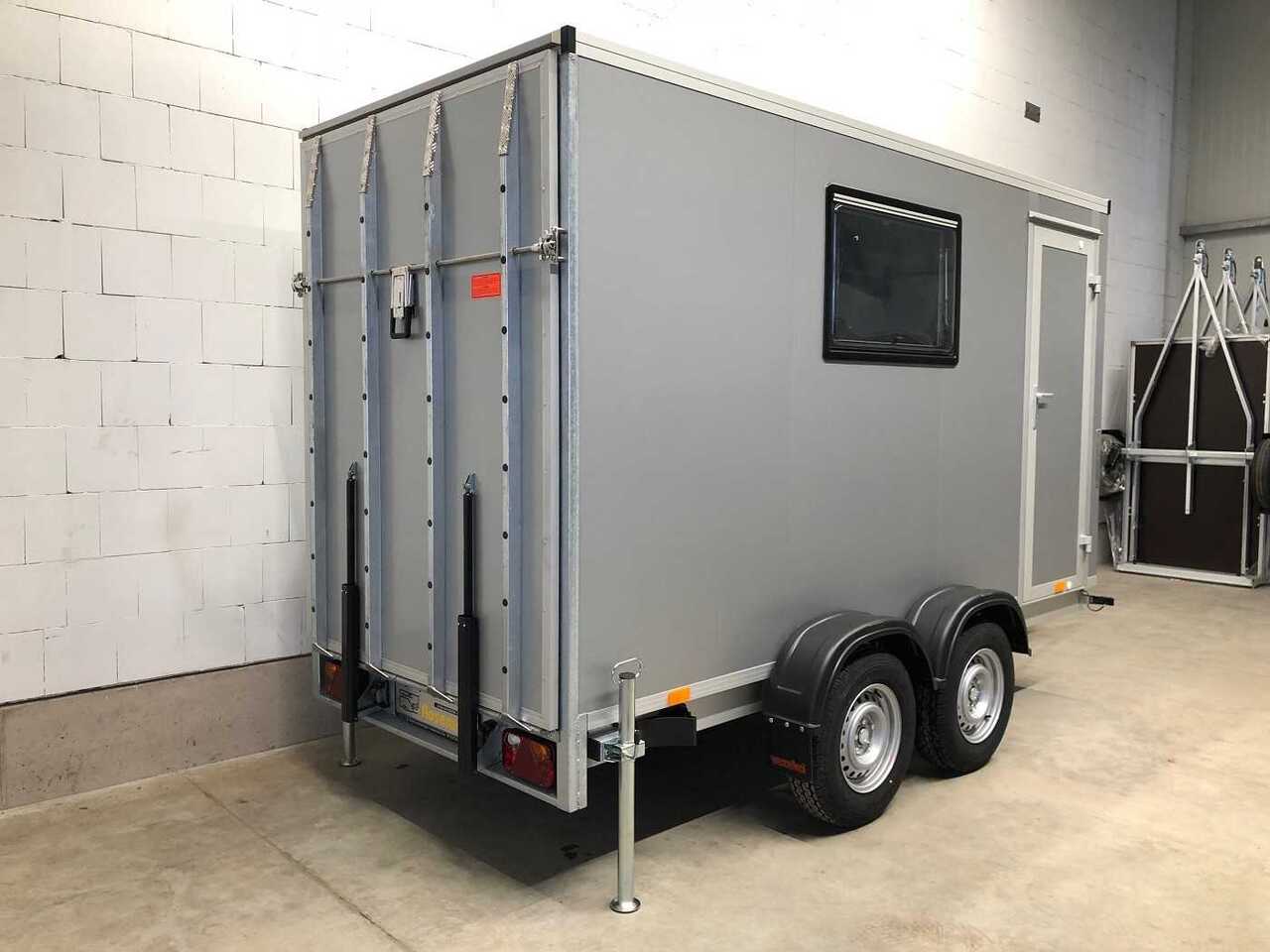 VEZEKO TK B 27.35 Rampe Tür Fenster Kofferanhänger - Затворена каросерия ремарке: снимка 5 VEZEKO TK B 27.35 Rampe Tür Fenster Kofferanhänger - Затворена каросерия ремарке: снимка 5