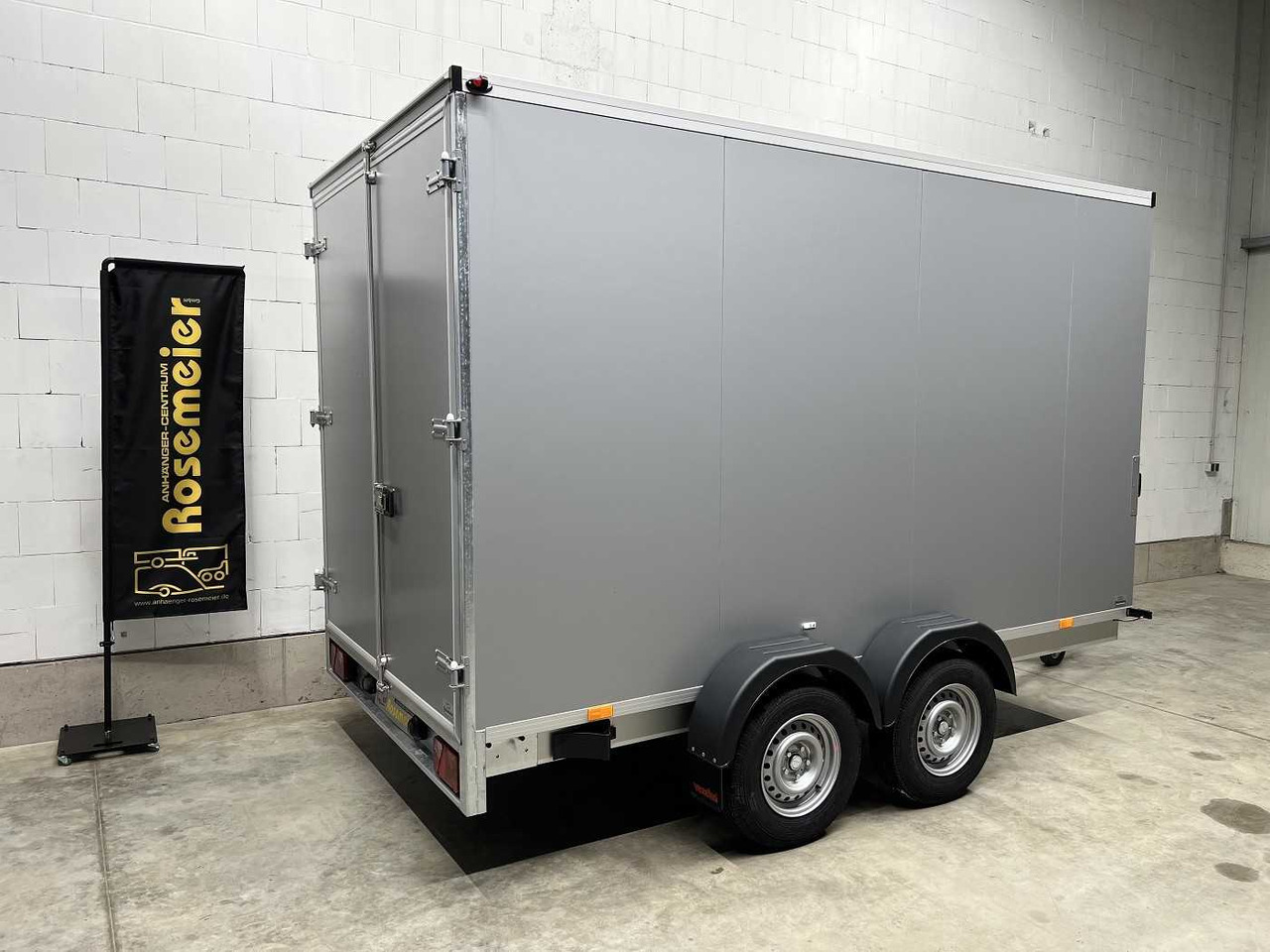 VEZEKO TK C 27.35 Kofferanhänger - Затворена каросерия ремарке: снимка 2 VEZEKO TK C 27.35 Kofferanhänger - Затворена каросерия ремарке: снимка 2