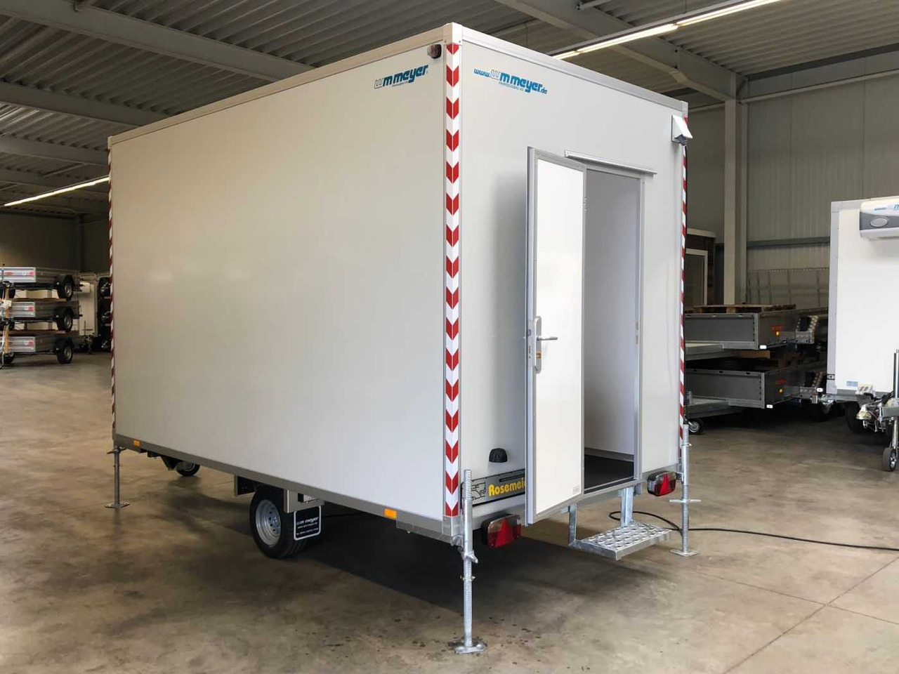 WM MEYER BW 1537/206 Speed Bauwagen - Жилищен контейнер, Ремарке: снимка 5 WM MEYER BW 1537/206 Speed Bauwagen - Жилищен контейнер, Ремарке: снимка 5