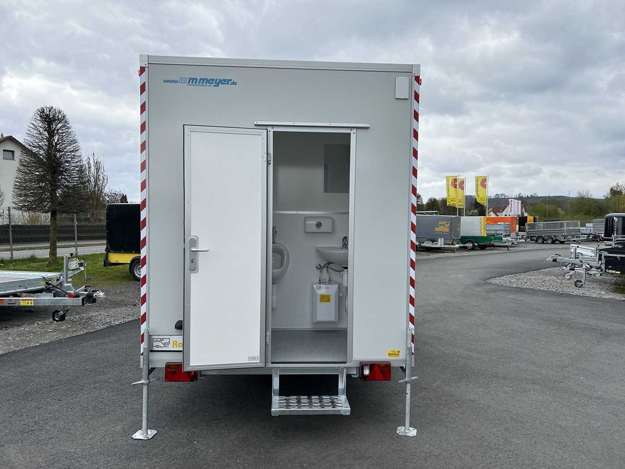 WM MEYER BW 1545/206 Speed WC Mannschaftswagen - Жилищен контейнер, Ремарке: снимка 3 WM MEYER BW 1545/206 Speed WC Mannschaftswagen - Жилищен контейнер, Ремарке: снимка 3