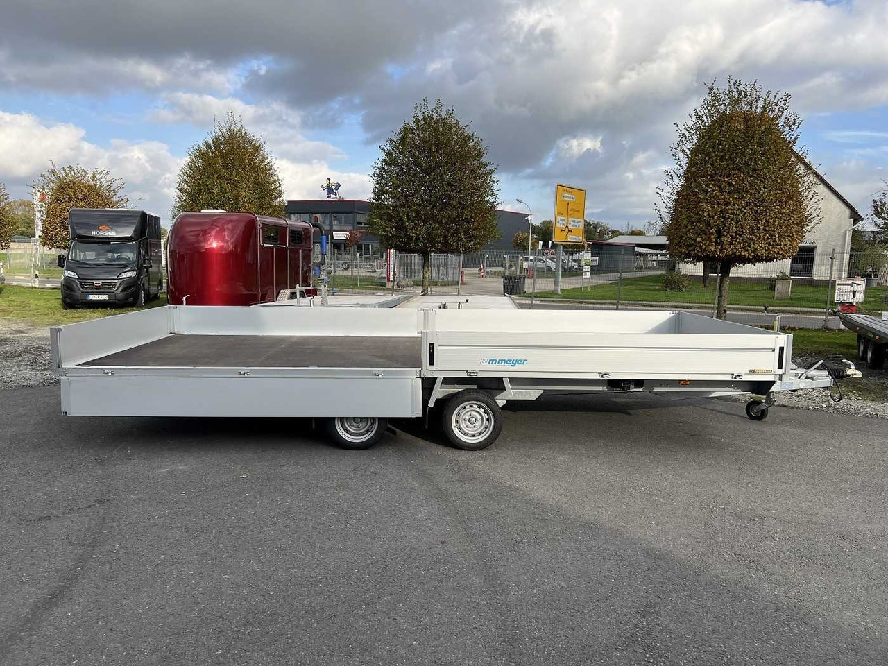 WM MEYER HLC 3560/244 Ti Hochlader - Бордово ремарке/ Платформа: снимка 3 WM MEYER HLC 3560/244 Ti Hochlader - Бордово ремарке/ Платформа: снимка 3