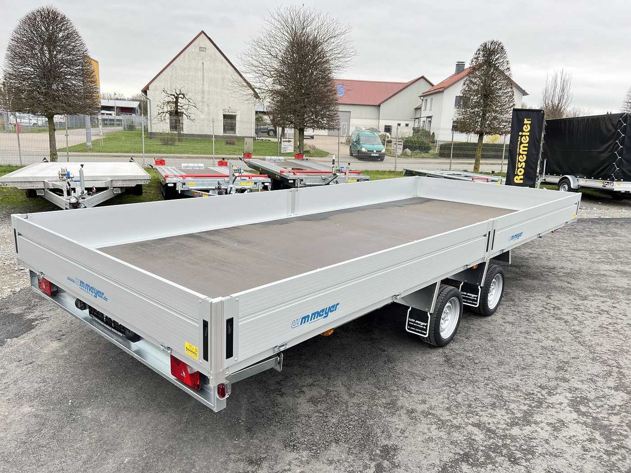 WM MEYER HLC 3560/244 Ti Hochlader - Бордово ремарке/ Платформа: снимка 4 WM MEYER HLC 3560/244 Ti Hochlader - Бордово ремарке/ Платформа: снимка 4