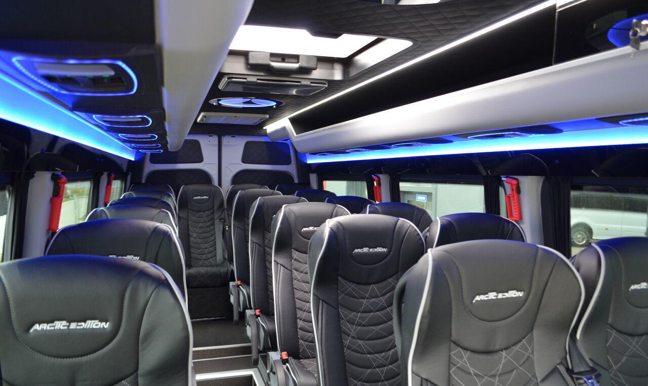 Нови Микробус, Пътнически бус MERCEDES-BENZ Sprinter 519 4x4 high and low drive: снимка 7