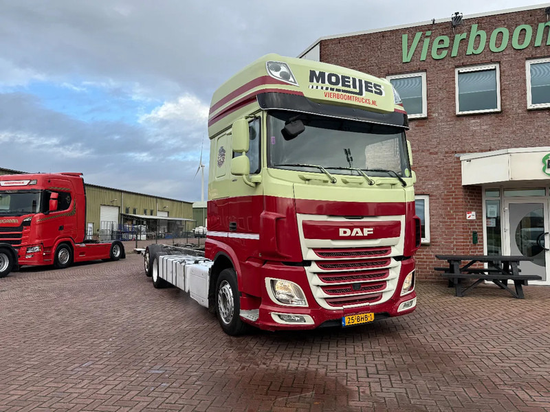 DAF XF 460 XF460 6X2 SCC EURO6 CHASSIS - HOLLAND TRUCK - SMART TACHO -TOP CONDITION!!!! - Шаси кабина: снимка 1 DAF XF 460 XF460 6X2 SCC EURO6 CHASSIS - HOLLAND TRUCK - SMART TACHO -TOP CONDITION!!!! - Шаси кабина: снимка 1