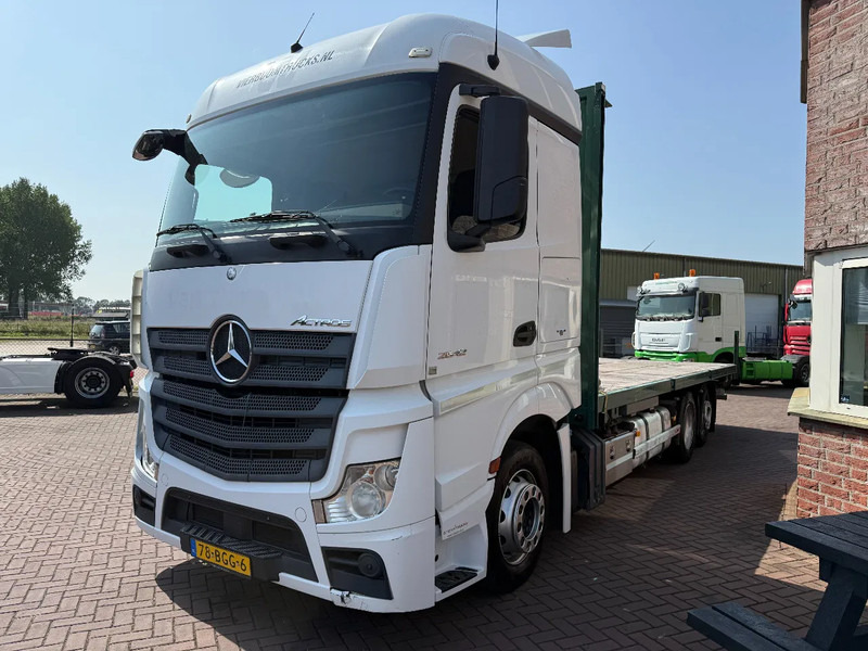 Mercedes-Benz Actros Actros 2542LL 6X2 BDF with platform - Контейнеровоз/ Сменна каросерия камион: снимка 2 Mercedes-Benz Actros Actros 2542LL 6X2 BDF with platform - Контейнеровоз/ Сменна каросерия камион: снимка 2
