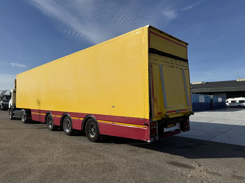 Tracon TRAILERS 3-Assige kasten oplegger met 3 tons klep / 2-assen gestuurd / APK 7-2026 - Затворена каросерия полуремарке: снимка 1 Tracon TRAILERS 3-Assige kasten oplegger met 3 tons klep / 2-assen gestuurd / APK 7-2026 - Затворена каросерия полуремарке: снимка 1