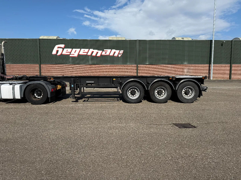Van Hool Van Hool container chassis / SAF drum / 2x Lift Axle / tankcontainer - Контейнеровоз/ Сменна каросерия полуремарке: снимка 5 Van Hool Van Hool container chassis / SAF drum / 2x Lift Axle / tankcontainer - Контейнеровоз/ Сменна каросерия полуремарке: снимка 5
