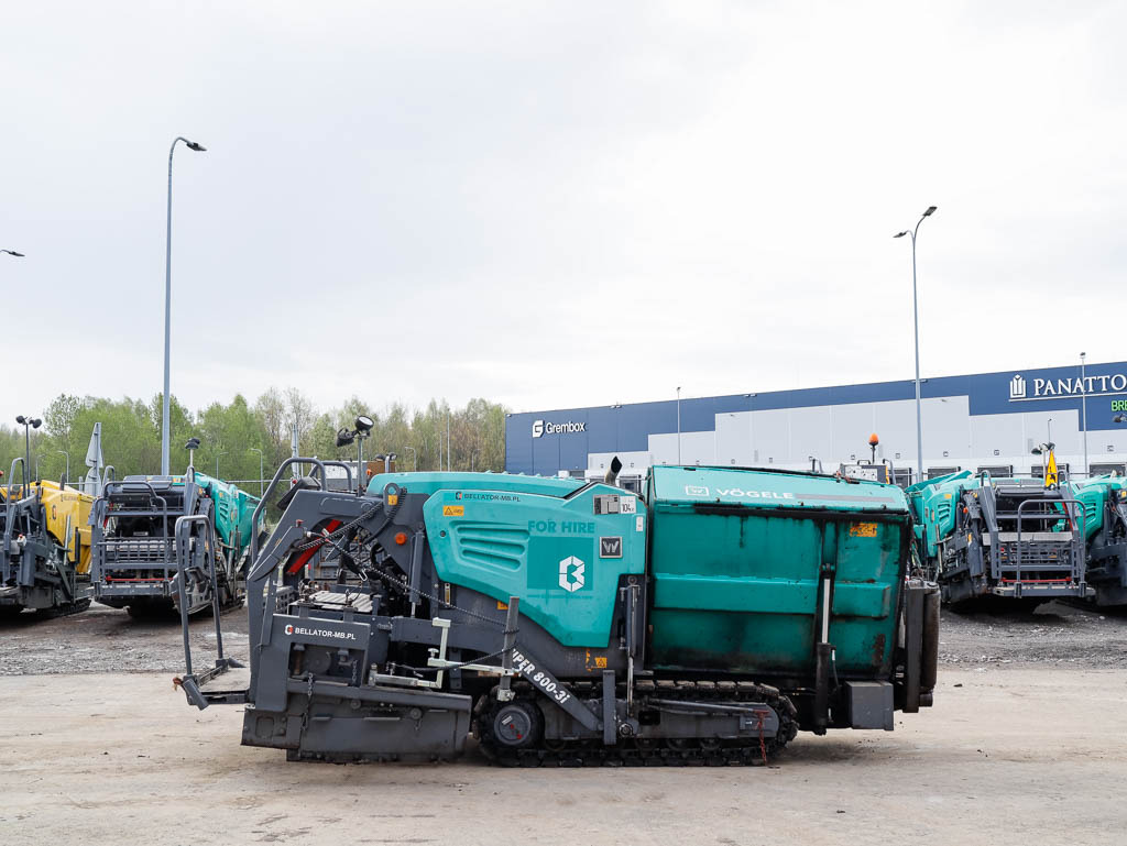 VÖGELE SUPER 800-3i - Асфалтополагач: снимка 5 VÖGELE SUPER 800-3i - Асфалтополагач: снимка 5