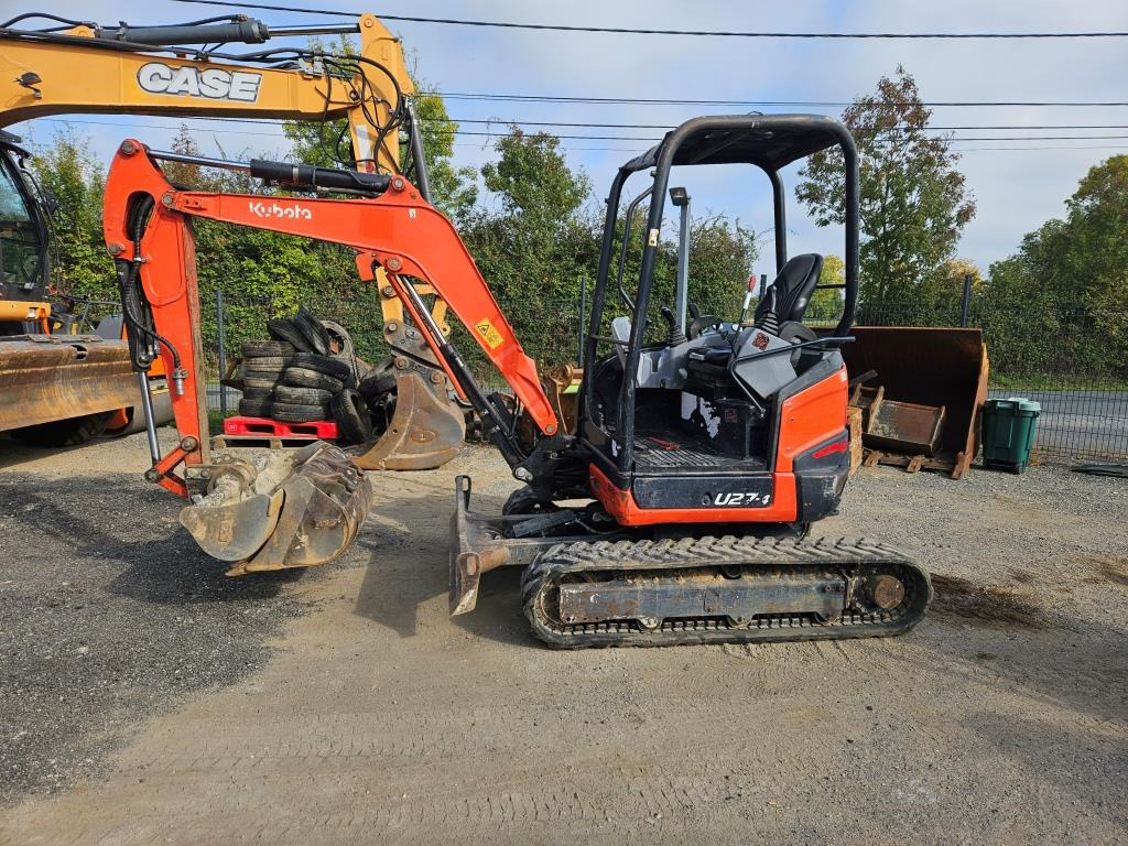 KUBOTA U 27-4 - Мини багер: снимка 2 KUBOTA U 27-4 - Мини багер: снимка 2