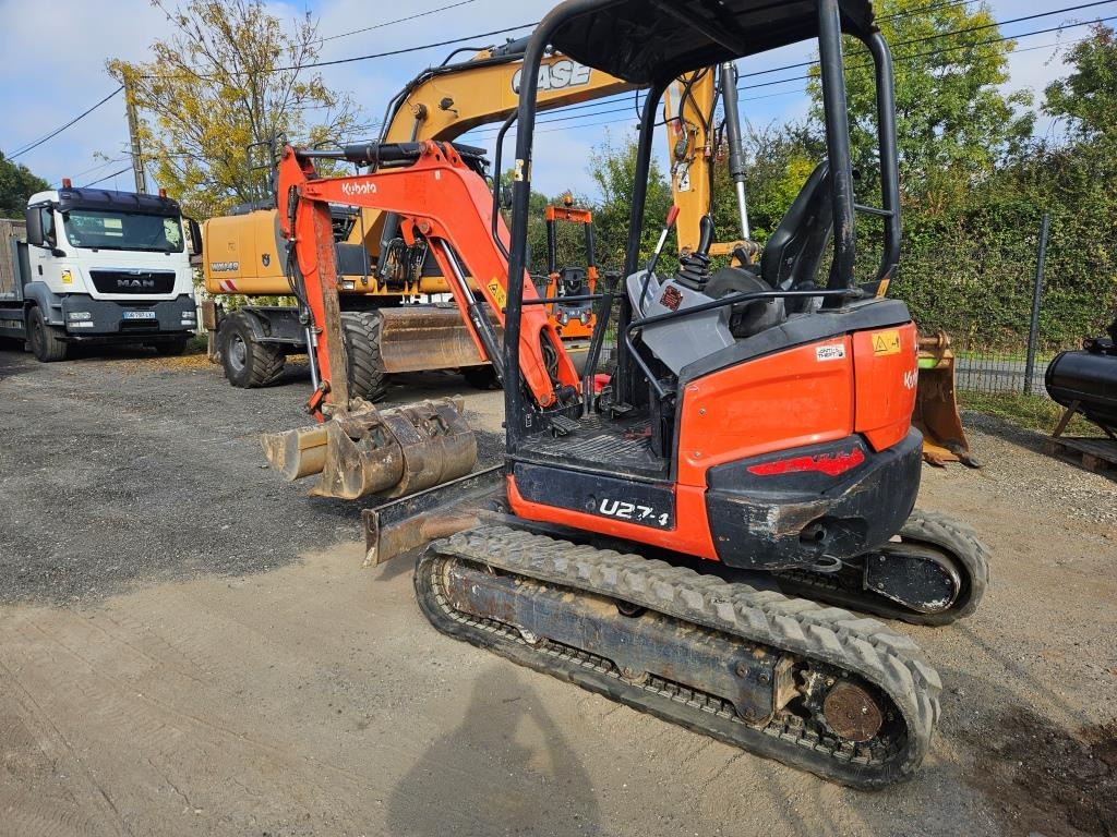 KUBOTA U 27-4 - Мини багер: снимка 3 KUBOTA U 27-4 - Мини багер: снимка 3