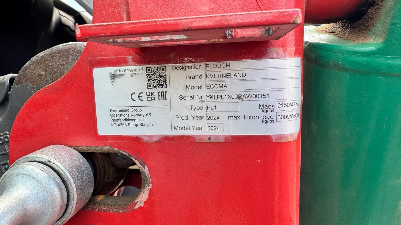Kverneland ECOMAT 65 PL1 7-Schar Vorführmaschine - Плуг: снимка 2 Kverneland ECOMAT 65 PL1 7-Schar Vorführmaschine - Плуг: снимка 2