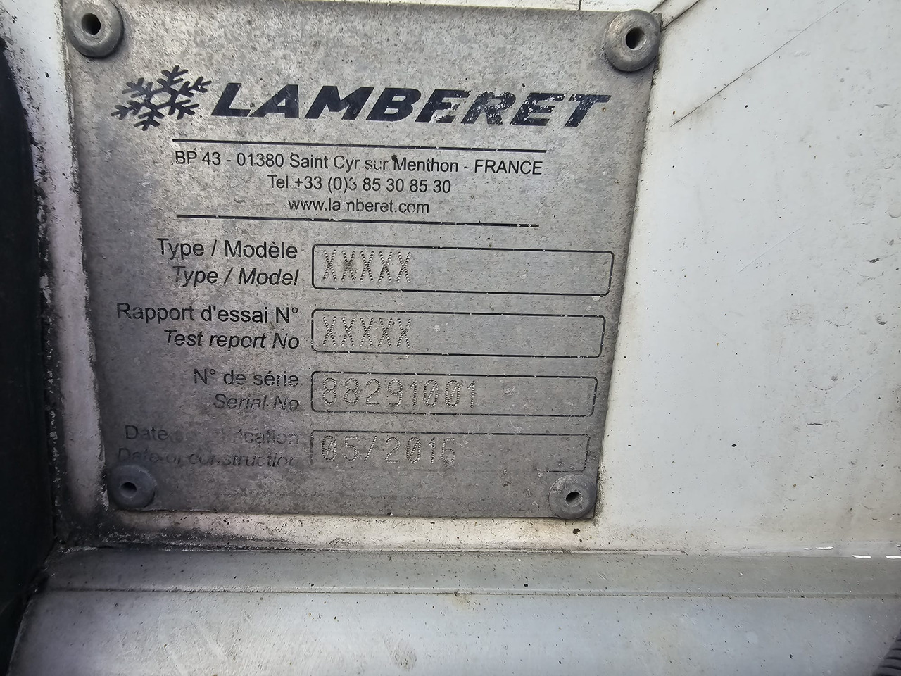 Рефрижератор полуремарке Kel-Berg Lamberet: снимка 9