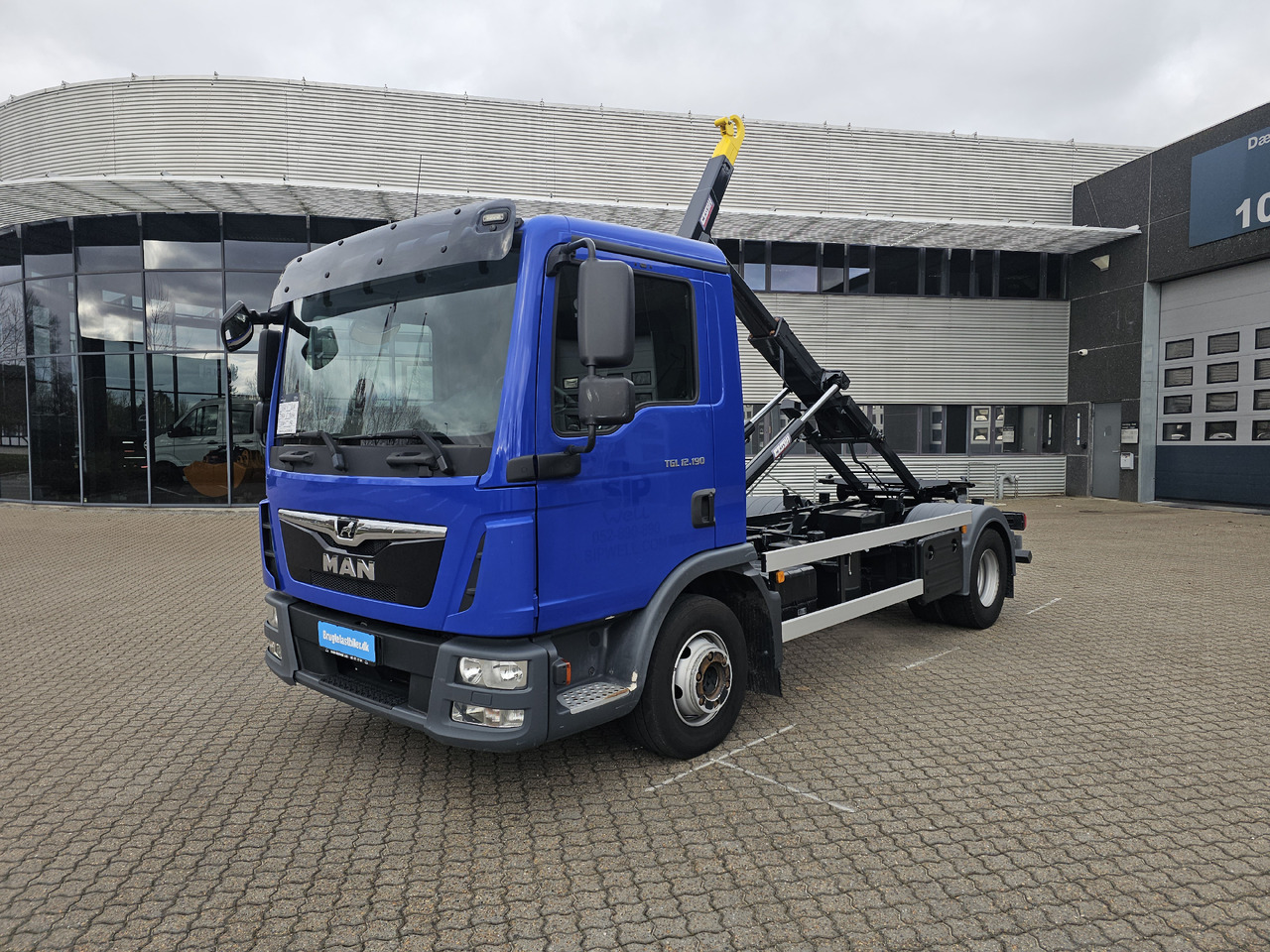 MAN TGL 12.190 BL - Мултилифт с кука камион: снимка 1 MAN TGL 12.190 BL - Мултилифт с кука камион: снимка 1