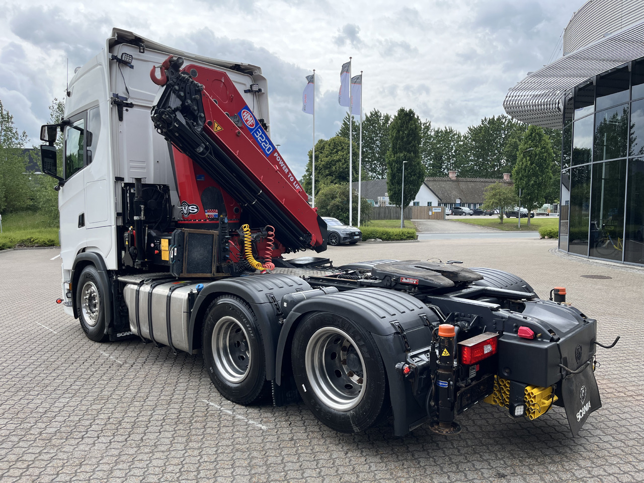 Scania S650 6x2 32 T-mtr. kran - Влекач: снимка 3 Scania S650 6x2 32 T-mtr. kran - Влекач: снимка 3