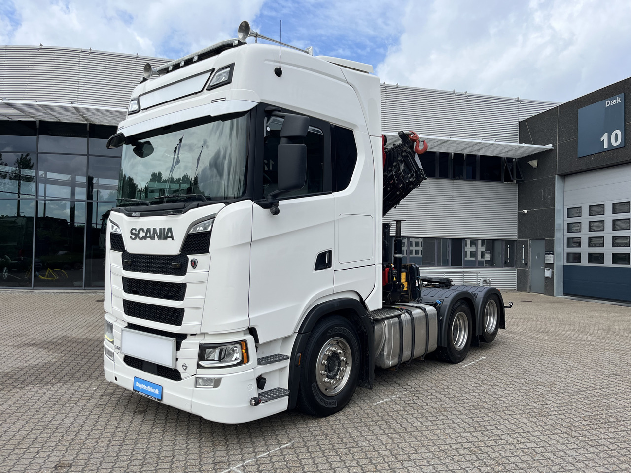 Scania S650 6x2 32 T-mtr. kran - Влекач: снимка 1 Scania S650 6x2 32 T-mtr. kran - Влекач: снимка 1