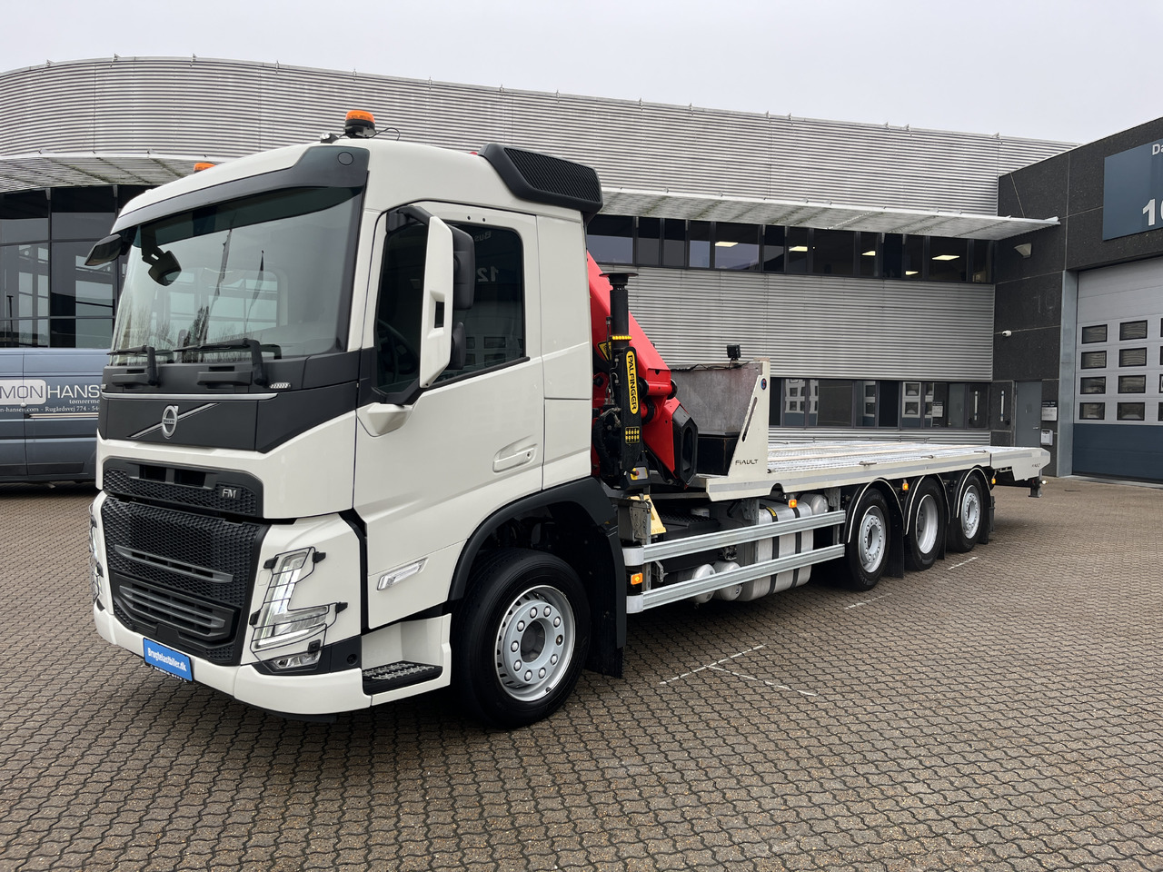 Volvo FM500 - Автовоз камион, Камион с кран: снимка 1 Volvo FM500 - Автовоз камион, Камион с кран: снимка 1