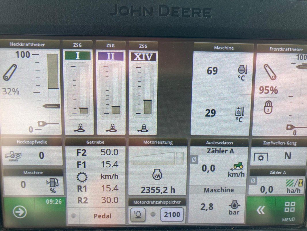 John Deere 6110R - Трактор: снимка 4 John Deere 6110R - Трактор: снимка 4