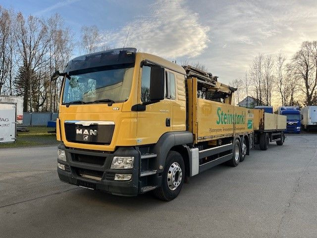 MAN TGS 26.400 Baustoff LKW mit Ladekran Atlas 210.2 MAN TGS 26.400 Baustoff LKW mit Ladekran Atlas 210.2 - Камион с кран, Бордови камион: снимка 1 MAN TGS 26.400 Baustoff LKW mit Ladekran Atlas 210.2 MAN TGS 26.400 Baustoff LKW mit Ladekran Atlas 210.2 - Камион с кран, Бордови камион: снимка 1
