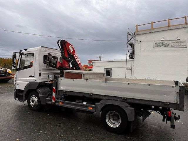 Mercedes-Benz Atego 818 mit Ladekran - Камион с кран: снимка 3 Mercedes-Benz Atego 818 mit Ladekran - Камион с кран: снимка 3