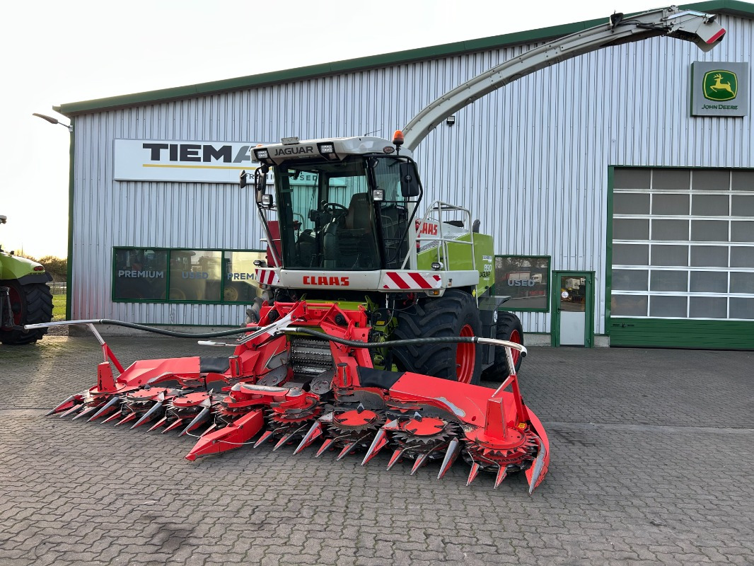 CLAAS Jaguar 890 mit Kemper 360 und PU - Комбайн: снимка 1 CLAAS Jaguar 890 mit Kemper 360 und PU - Комбайн: снимка 1