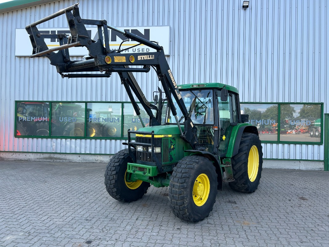 John Deere 6110 - Трактор: снимка 1 John Deere 6110 - Трактор: снимка 1