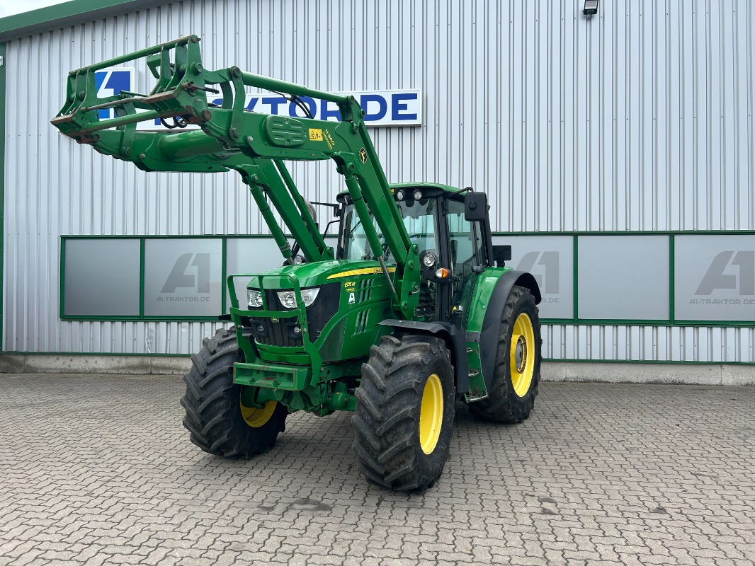 John Deere 6115M - Трактор: снимка 1 John Deere 6115M - Трактор: снимка 1