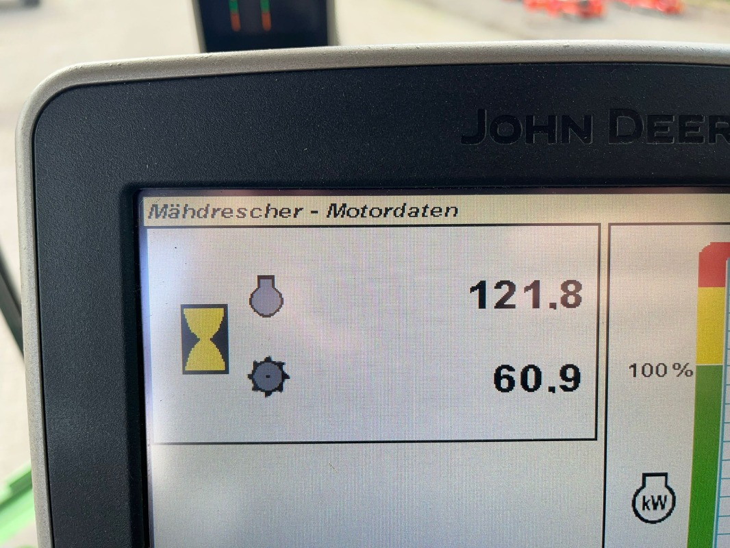 Зърнокомбайн John Deere T660: снимка 9