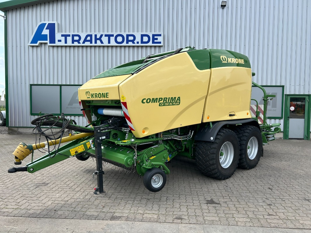 Krone Comprima CV 150 XC PLUS - Машина за сено и фураж: снимка 1 Krone Comprima CV 150 XC PLUS - Машина за сено и фураж: снимка 1