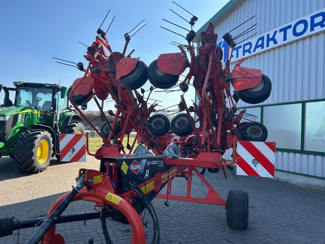 Kuhn GF 10802 T-G II - Гребло/ Сенообръщачка: снимка 5 Kuhn GF 10802 T-G II - Гребло/ Сенообръщачка: снимка 5