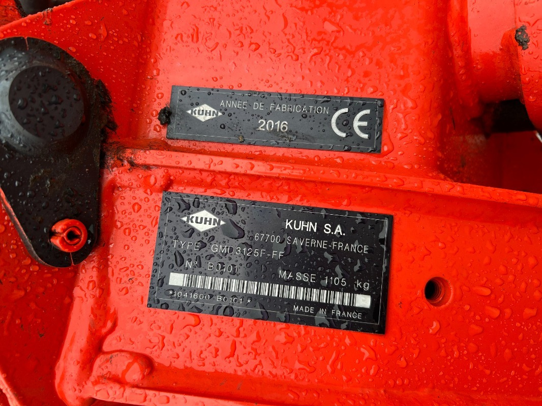 Косачка Kuhn GMD 3125 F - FF: снимка 9 Косачка Kuhn GMD 3125 F - FF: снимка 9