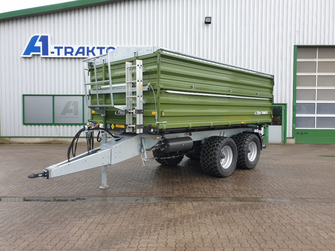 Fliegl TDK 200 FOX - Ремарке: снимка 1 Fliegl TDK 200 FOX - Ремарке: снимка 1
